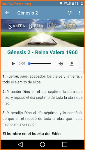 Santa Biblia Reina Valera 1960 con Audio screenshot