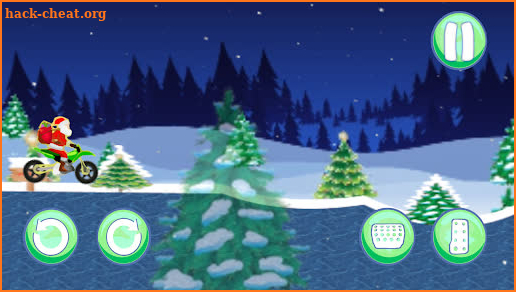 Santa Bike Challenge screenshot