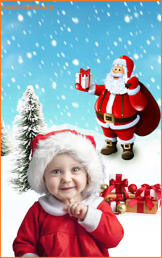 Santa Camera - Christmas Stickers, Santa Blend screenshot
