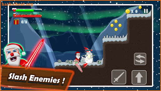 Santa Christmas Adventure: 2D Action Platformer screenshot