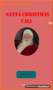 Santa christmas Call screenshot