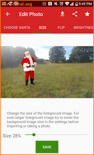 Santa Christmas Camera - Capture Santa in Photos screenshot