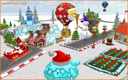 Santa Christmas Infinite Track Extreme screenshot