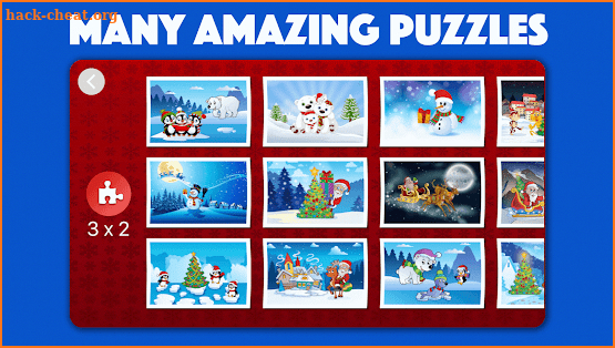 Santa Christmas Jigsaw Puzzles for kids & toddlers screenshot
