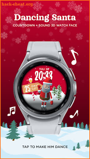Santa - Christmas Watch Face screenshot