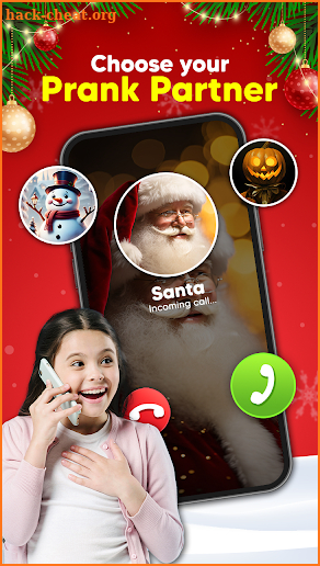 Santa Claus Call: Prank Video screenshot