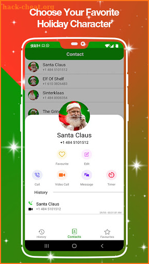 Santa Claus Call Simulator screenshot