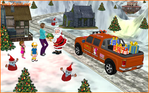 Santa Claus Car Driving 3d – New Christmas Games screenshot