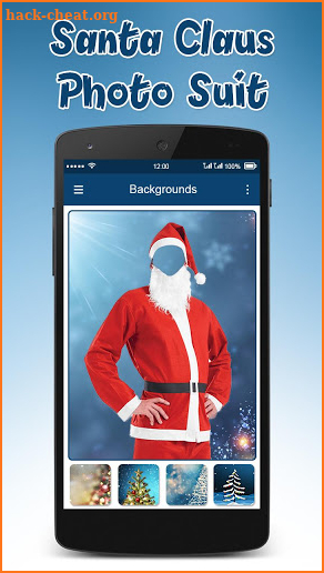 Santa Claus Christmas Photo Suit screenshot