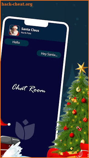 Santa Claus Fake Call & Chat screenshot