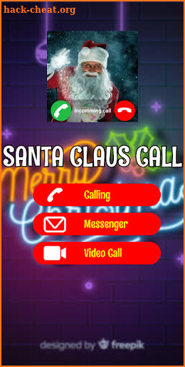 Santa Claus is coming call - Let’s call and chat screenshot