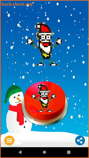Santa Claus Jelly Button screenshot