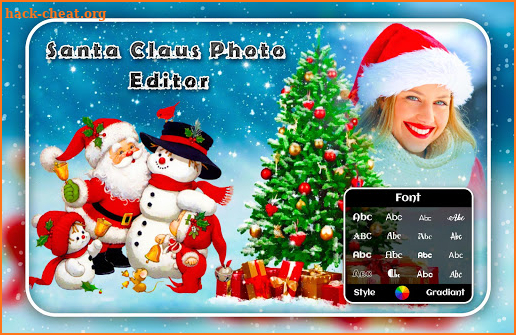 Santa Claus Photo Editor - Xmas Photo screenshot