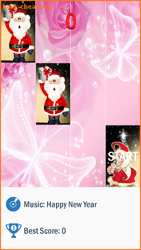 Santa Claus Piano Tiles && Music with Santa screenshot