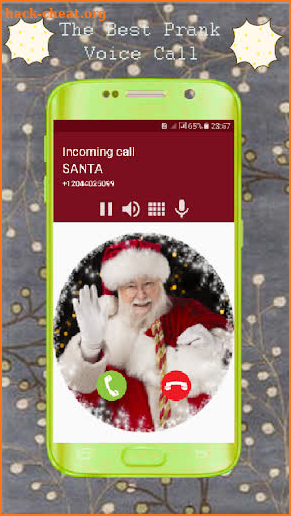 Santa Claus Simulation Voice & Video Call screenshot
