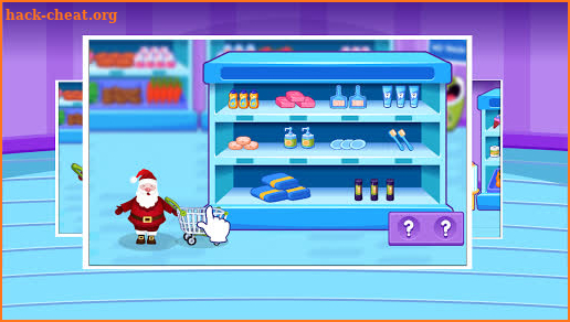 Santa Claus Supermarket Shopping screenshot