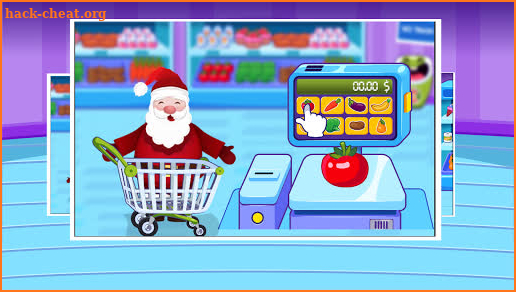 Santa Claus Supermarket Shopping screenshot