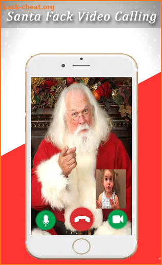 Santa Claus Video Call / Fack Santa Video Call screenshot