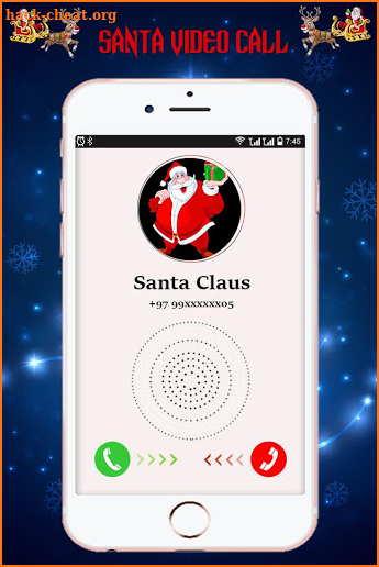 Santa Claus Video Call : Live Santa Video Call screenshot