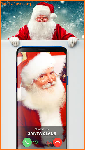 Santa Claus video call (prank) screenshot