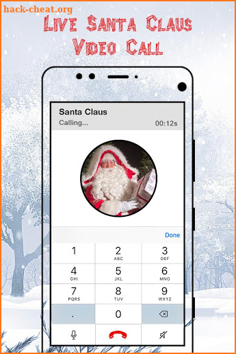 Santa Claus Video Call Prank : Free Video Calling screenshot