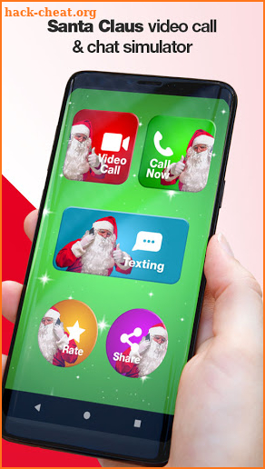 Santa Claus Video Call Simulator screenshot