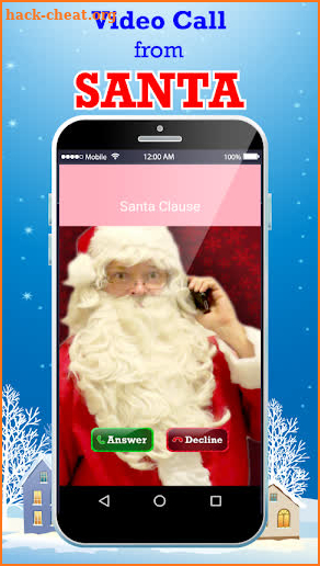 Santa Claus Video Live Call screenshot