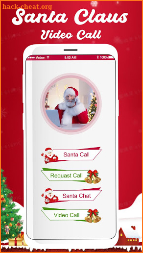 Santa Clause Video call : Santa Calling You Prank screenshot