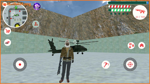 Santa Crime rope Hero Vegas Crime Simulator screenshot