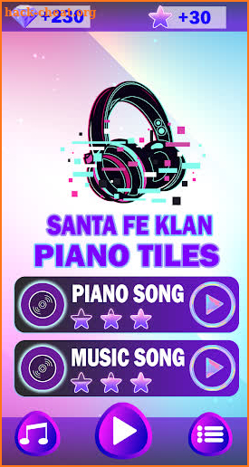 Santa Fe Klan Piano Tiles screenshot