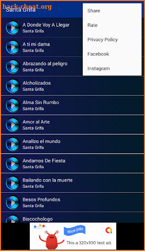 Santa Grifa Musica 2019 screenshot