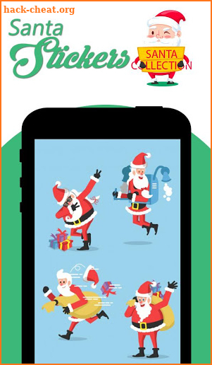 Santa Hat and Christmas Emoticons screenshot