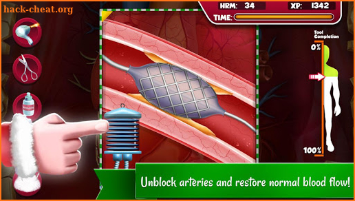 Santa Heart Surgery screenshot