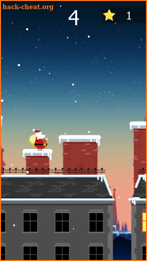 Santa jump screenshot