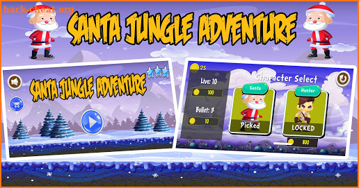Santa Jungle Adventure screenshot