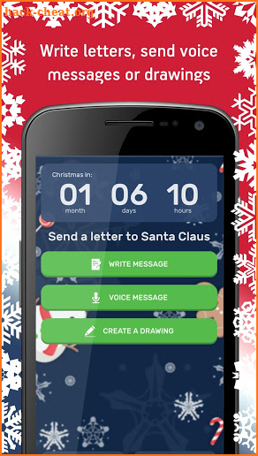Santa letter screenshot