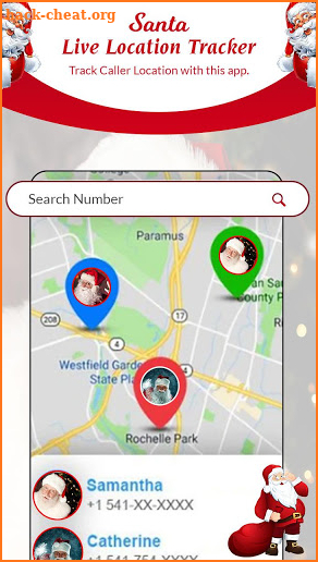 Santa Live Location Tracker screenshot