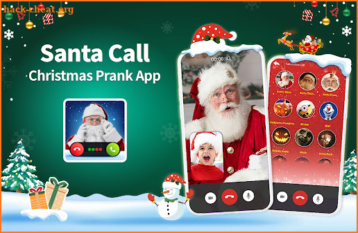 Santa Prank Call: Fake video screenshot