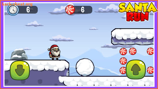 Santa Run - Casual and Funny Santa Claus Run Game screenshot