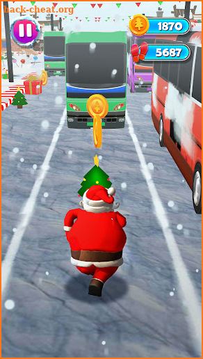 Santa Runner: Endless Run Christmas Game screenshot