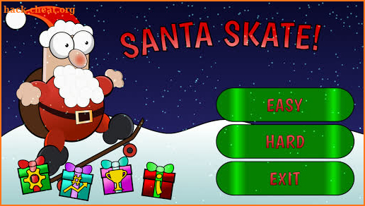 Santa Skate screenshot