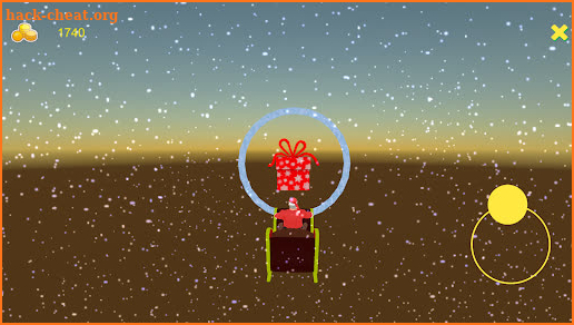 Santa sleigh 3D screenshot