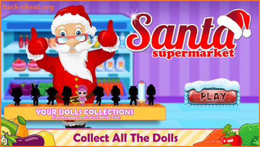 Santa Supermarket Shopping screenshot