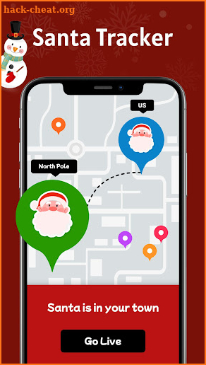 Santa Tracker Help Track Santa screenshot