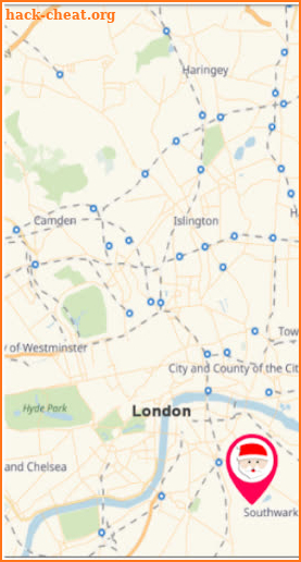 Santa Tracker Norad :  Fake Maps screenshot