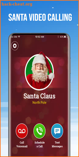 Santa Video Call - Christmas with Santa Claus screenshot