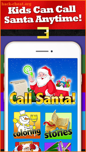 Santa's Magic Phone Call &Text screenshot