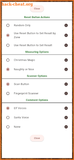 Santa's Nice List Scanner screenshot