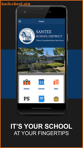 Santee School District screenshot