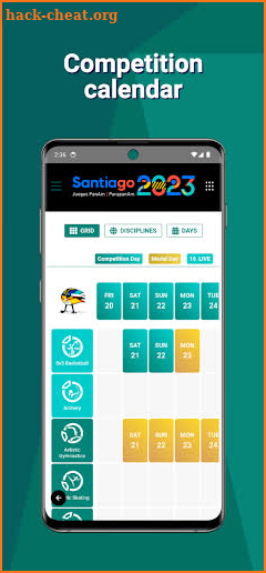 Santiago 2023 screenshot